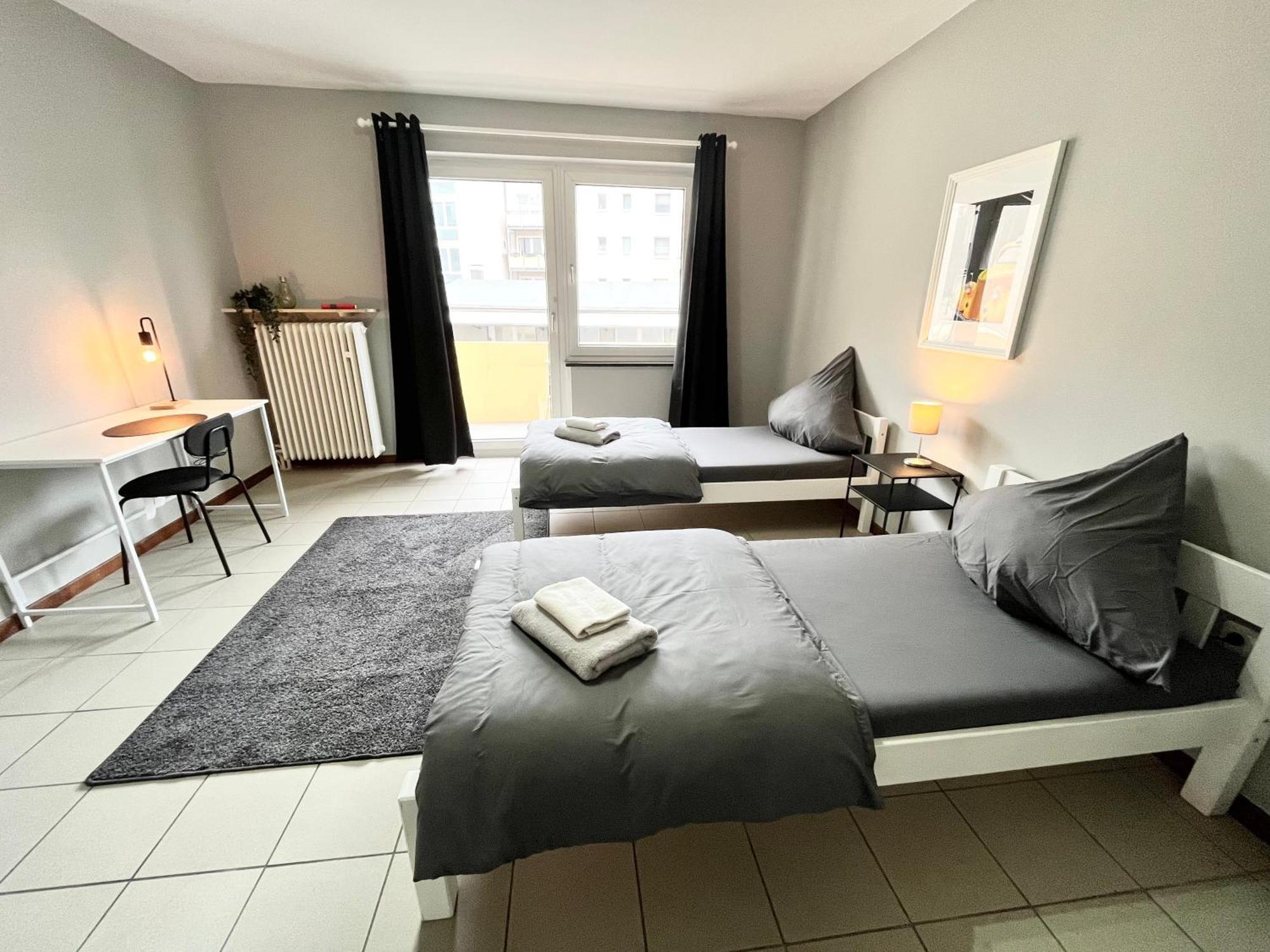 10e 90qm Wi-fi Free Parking Calm Back House * Dortmund